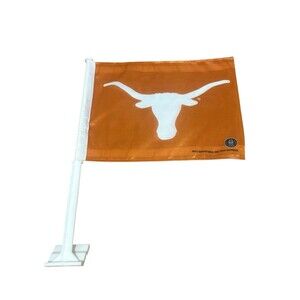 Rico Industries NCAA Texas Longhorns Car Flag Auto Decal